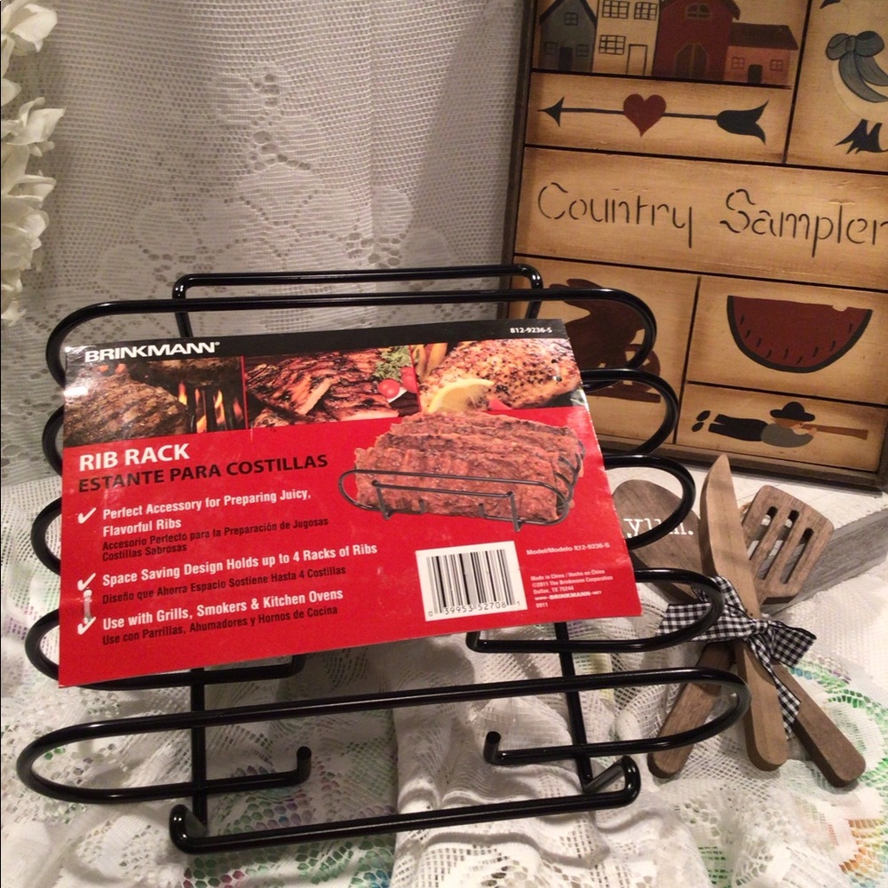 Brinkman Rib Grilling Rack For The Grill - Picture 9 of 12